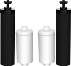 Fit For Black Berkey Replacement Filters & 2 PF-2 Fluoride Filters Free Shipping
