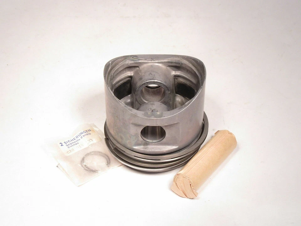 Piston w/ Rings & Pin Fits BMW 1800Ti 1968-1970 Mahle Standard Size 8188 STD - Image 2 of 2