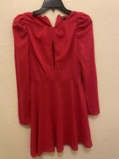 Express Red Short Dress Size 0