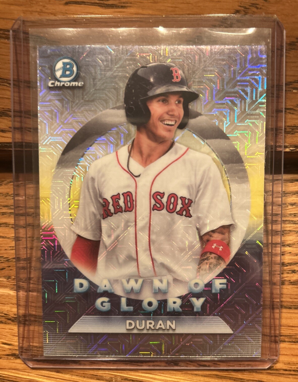 Jarren Duran #DG-5 2020 Bowman Chrome Mega Box Dawn of Glory