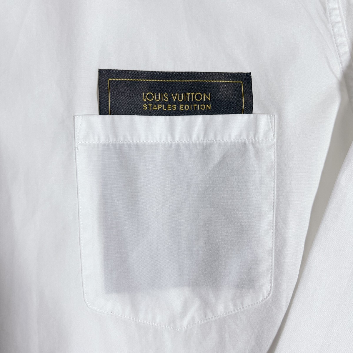 Louis Vuitton Shirt Cotton STAPLES EDITION RM222Q OUQ HJS40W Men's