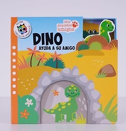 DINO AYUDA A SU AMIGO. NUEVO. Envío URGENTE. LITERATURA INFANTIL: DE 0 A 2 AÑOS