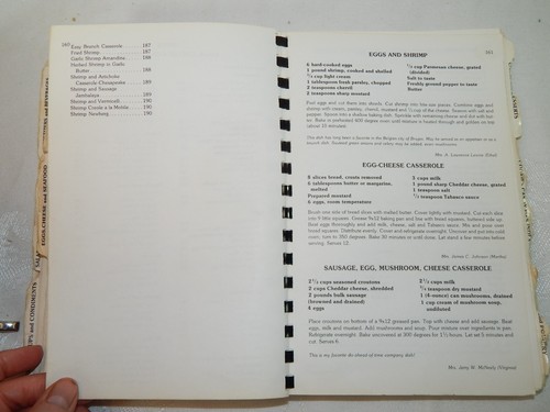 The Harris County Heritage & Conservation Society Cookbook, Houston, Texas 1979 - Picture 12 of 21
