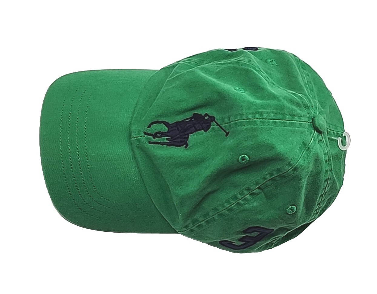 Cappello Polo Big Pony Berretto Strap Back Verde Blu Big Pony Ralph Lauren