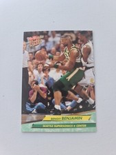 1992-93 FLEER ULTRA BENOIT BENJAMIN SEATTLE SUPERSONICS #169
