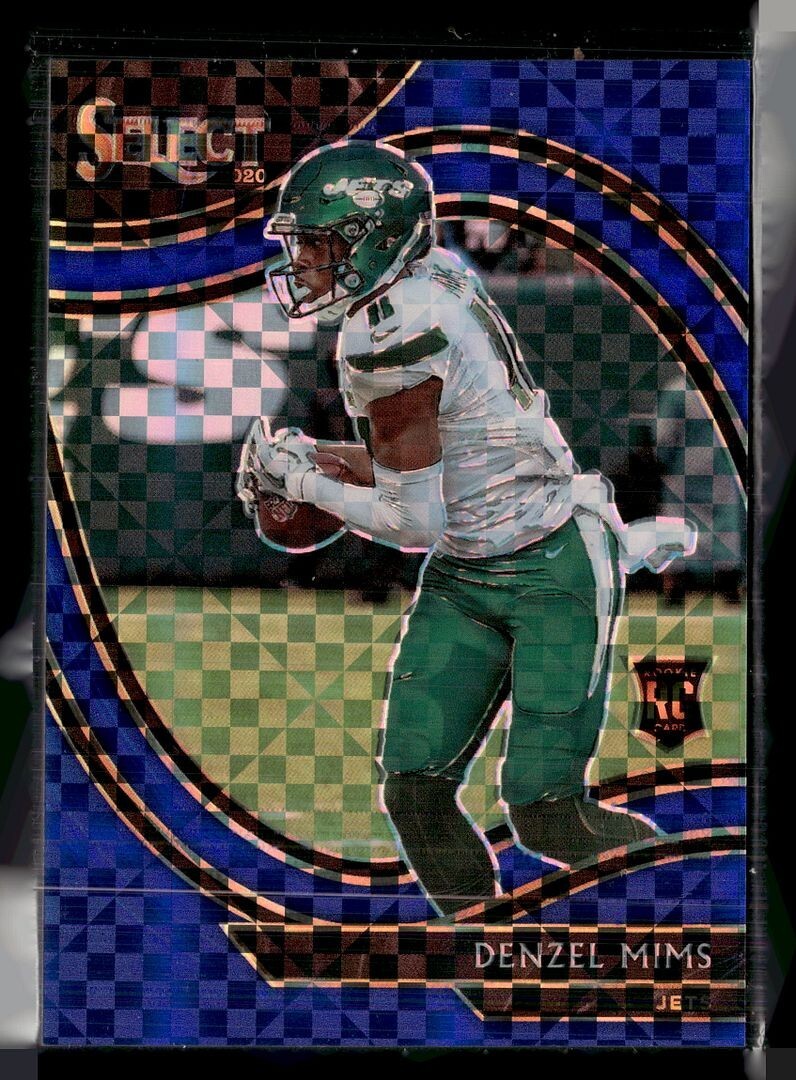 2020 OPTIC BLUE POWER /49 FIELD LEVEL ROOKIE DENZEL MIMS