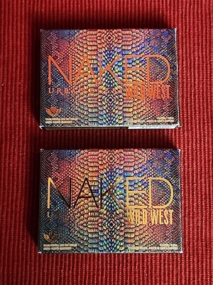 2 Urban Decay Wild West Mini Naked 6 Eyeshadow Palette NIB Vegan Deluxe Mini S2