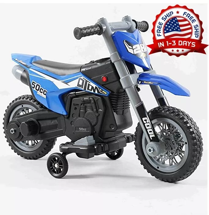 Moto Motocicleta Pistera De Pista Electrica Para Ni os Ruedines Balance Regalo