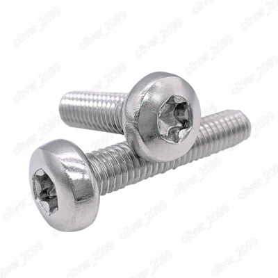 M4 M5 M6 M8 M10 304 Stainless Steel Torx Soket Pan Head Screws
