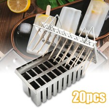 Ice Cream Stick Mold 20pcs Mold Cup Stainless Steel Mold Commercial Ice Cream Stick Mold 20pcs Mold Cup Stainless Steel Mold Commercial - Image 1