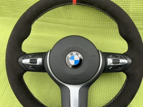 BMW F20 F21 F22 F30 F31 F33 F34 F25 X3 M VOLANTE DEPORTIVO ALCANTARA COMPLETO - Imagen 7 de 24