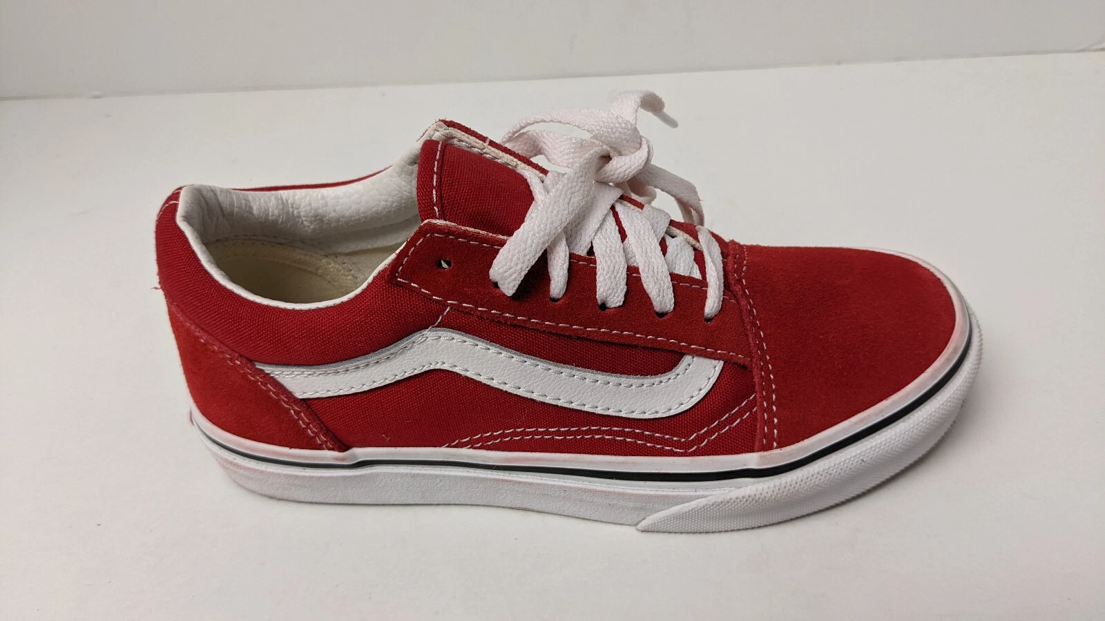 Vans Oldol Skoolers Sneake Rosso i Bambini P 2