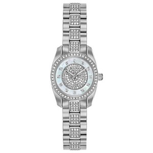 Bulova Women's Quartz Swarovski Crystal Accent Silver-Tone 23mm Watch 96L253 - Click1Get2 Coupon&set=par1&sort_by=almost Gone