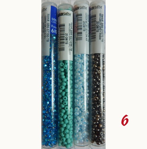 Czech 6/0 Rocailles Glass Seed Bead Mixes 80 grams 4mm w 1mm hole U-Pick - Picture 7 of 30