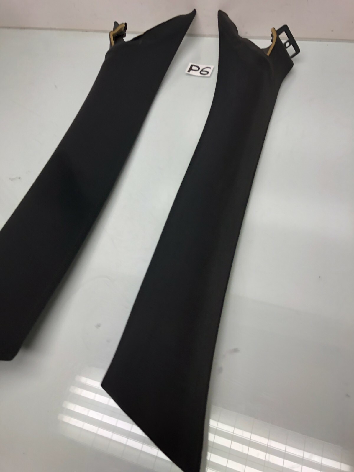 2014 - 2017 Maserati Ghibli Driver & Passenger A Pillar Panel Cover Pair OEM