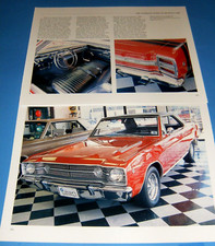 1968 Dodge Dart Gts 340 Photo Poster Lot 68 69 Mopar Muscle