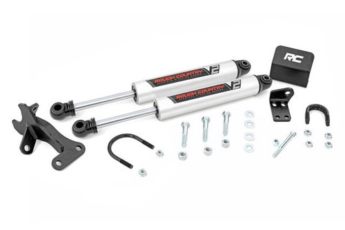 V2 Steering Stabilizer | Dual | 4 Inch Lift | Fits Jeep Grand Cherokee WJ (99-04