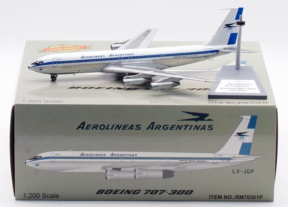 Aerolineas Argentinas / Boeing B707-300 / LV-JGP / RM70301P Aerolineas Argentinas / Boeing B707-300 / LV-JGP / RM70301P