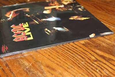 希少！ AC/DC LIVE レコード AC/DC Live 1992 Remastered New Mint Sealed 180gm Epic Sony Vinyl 2