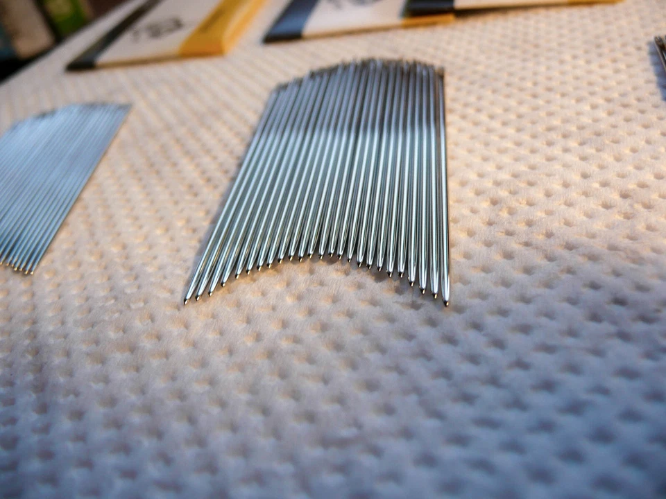 John James Saddlers Harness Needles Leathercraft Handnähnadeln Lederhandwerk DIY - Bild 2 von 4