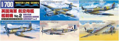 AOSHIMA 1/700 No.569 Royal Navy Aircraft Carrier Carrier-Based Aircraft No.2