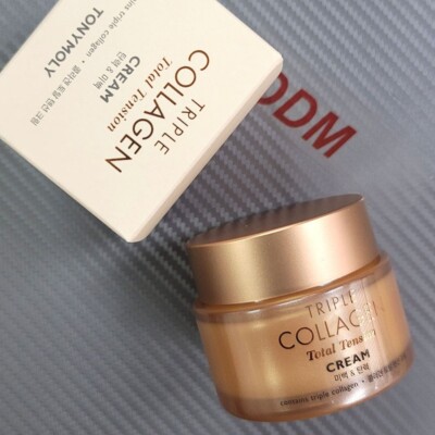 Triple Collagen Total Tension Cream 80ml TONYMOLY Moisture K-Beauty