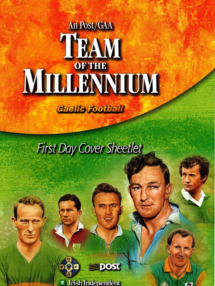 爱尔兰 1999 年千禧年队首日封面衬衫 15 张 SCOTT 1185 — 第 2/4 张图片