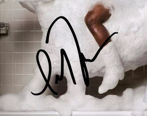 ISAIAH MUSTAFA signed Autographed "OLD SPICE GUY" 8X10 PHOTO d PROOF - ACOA COA - Picture 4 of 5