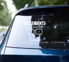 Descendents Car Decal Vinyl Glossy Milo Band Logo Bumper Sticker Outline