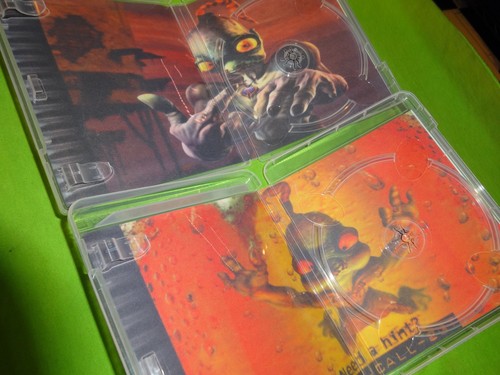 EMPTY REPLACE CASES!! Oddworld: Abe's Exoddus / Oddysee Sony PlayStation 1 PS1 - Picture 8 of 8