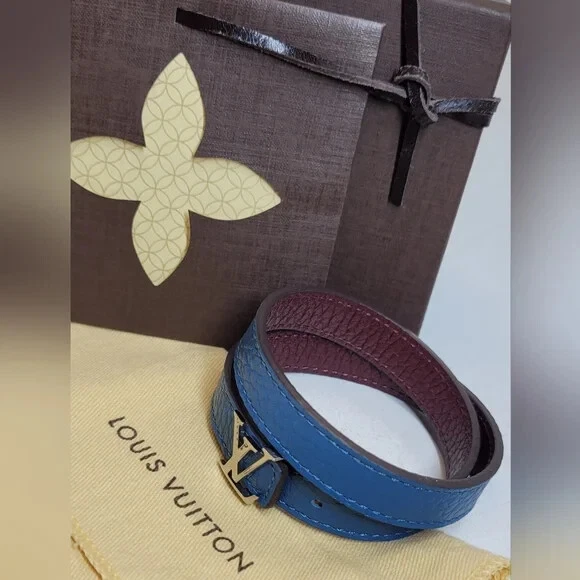 [eBay Live] Louis Vuitton Leather Bracelet