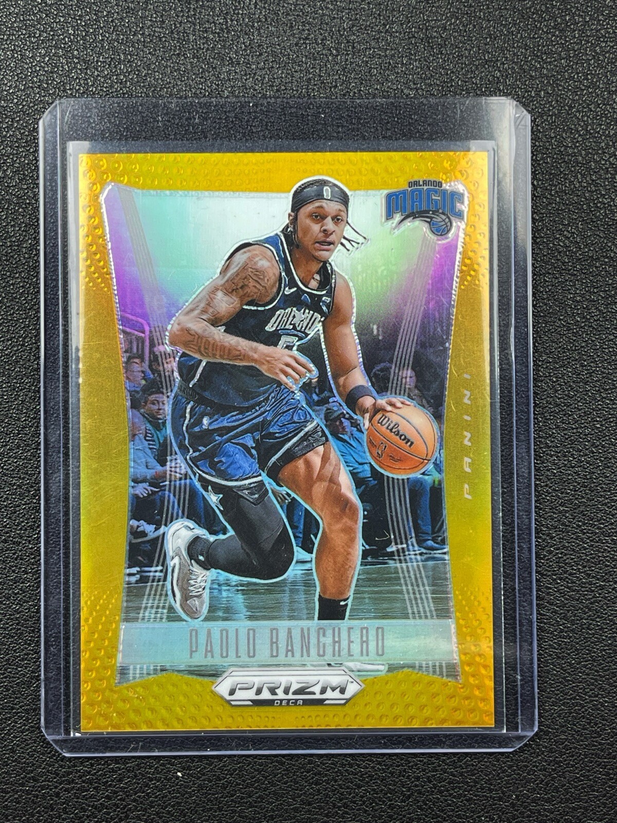 PAOLO BANCHERO 2023-24 PANINI PRIZM DECA #264 GOLD PRIZMS 03/10