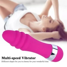 For Women Multi-Speed Bullet Mini Vibrator Wand Neck Full Body Personal Massage