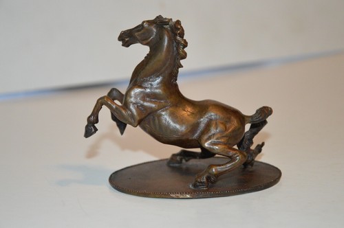 Vintage Franklin Mint 1987 "Renaissance" Vintage Bronze Stallion Horse Figurine - 第 6/12 張圖片