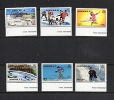 S4503 Anguilla 1980 Winter Olympics 6v. MNH