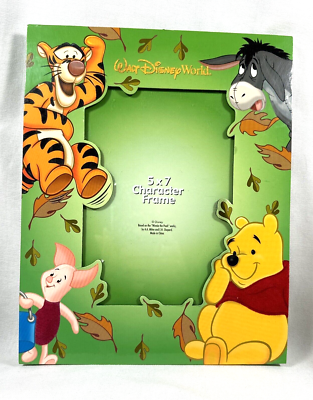 WALT DISNEY WORLD WINNIE THE POOH PICTURE FRAME 5x7 3D TOUCH | eBay