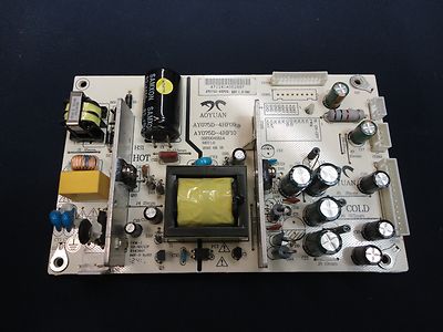 PROSCAN POWER SUPPLY BOARD AY075D-4HF09 USED IN MODEL PLDVD3213A 