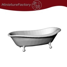 LaoYao 1:72 Scene Model Bathtub 2pcs Railroads Display Diorama Scenery