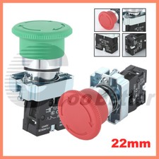 22mm Emergency E Stop Switch Latching Mushroom Stop Push Button Switches