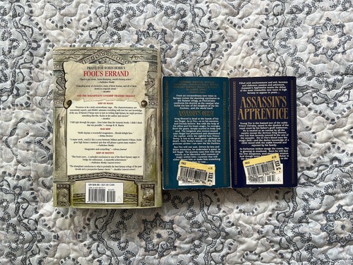Lot of 3 Farseer Tawny Man Books by Robin Hobb Assassin's Apprentice Golden Fool - Imagen 2 de 3