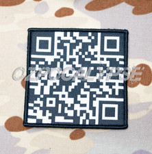 Rickroll QR Code Tactical Patch - Humour Rolling 1987 Rolled Rick Astley Morale