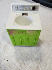 Vintage 1950's Marx Toys Pretty Maid Green Washing Machine