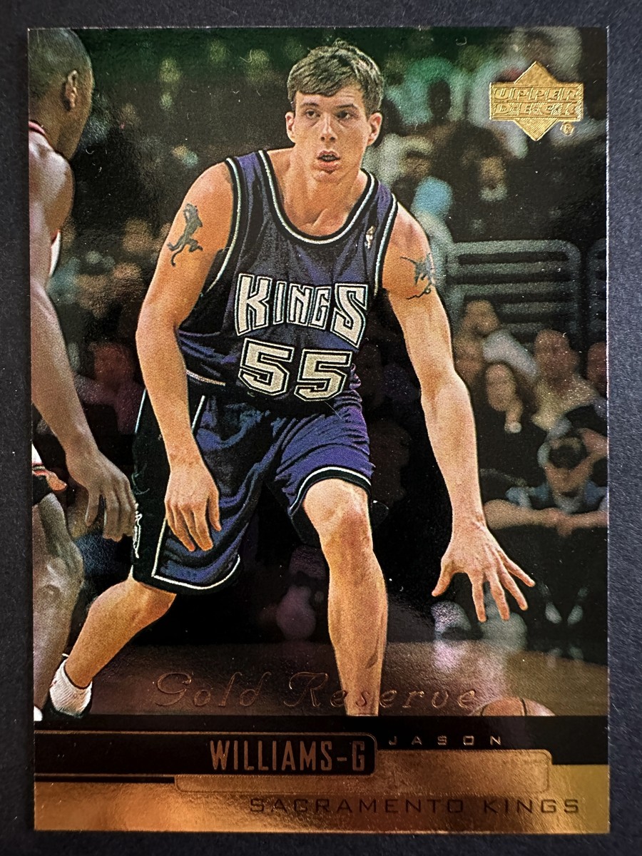 Jason Williams 1999 Upper Deck Gold Reserve Basketball Sacramento 