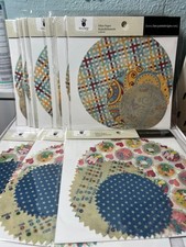 Fancy Pants Filter Paper Embelishments 9pieces, Lot of 15 packs, scrapbooking