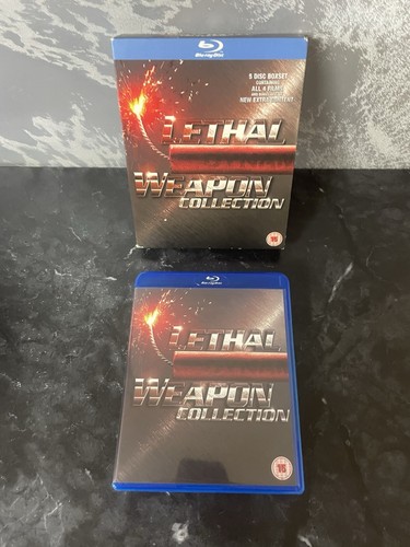 Lethal Weapon Collection 1 - 4 Box Set Blu Ray Mel Gibson Danny Glover - Bild 3 von 4