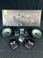 JL Audio C2-650 C2 Series 6-1/2" 2-Way Component Car Audio Speakers Comp