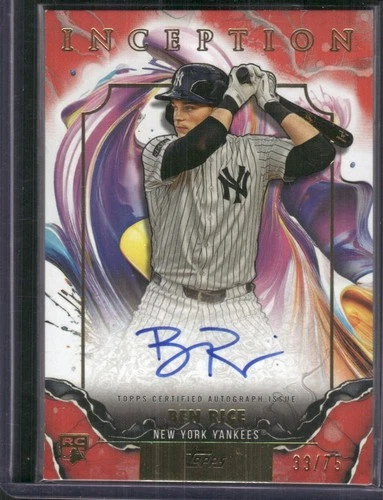 Ben Rice 2025 Topps Ben Rice Red