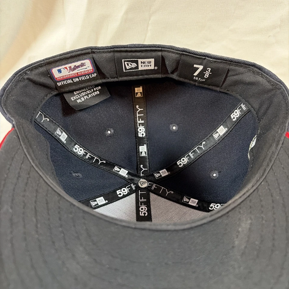 Atlanta Braves 2021 World Series Champions Hat: New Era 7 3/8 - Image 2 of 3