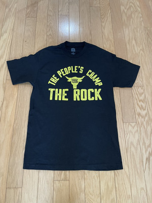 WWE The Rock Dwayne Johnson People s Champ 20 Years Final Boss Shirt Size Large