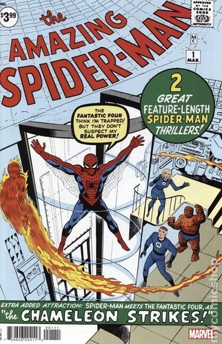 Amazing Spider-Man Facsimile Edition #1 NM 2022 Stock Image